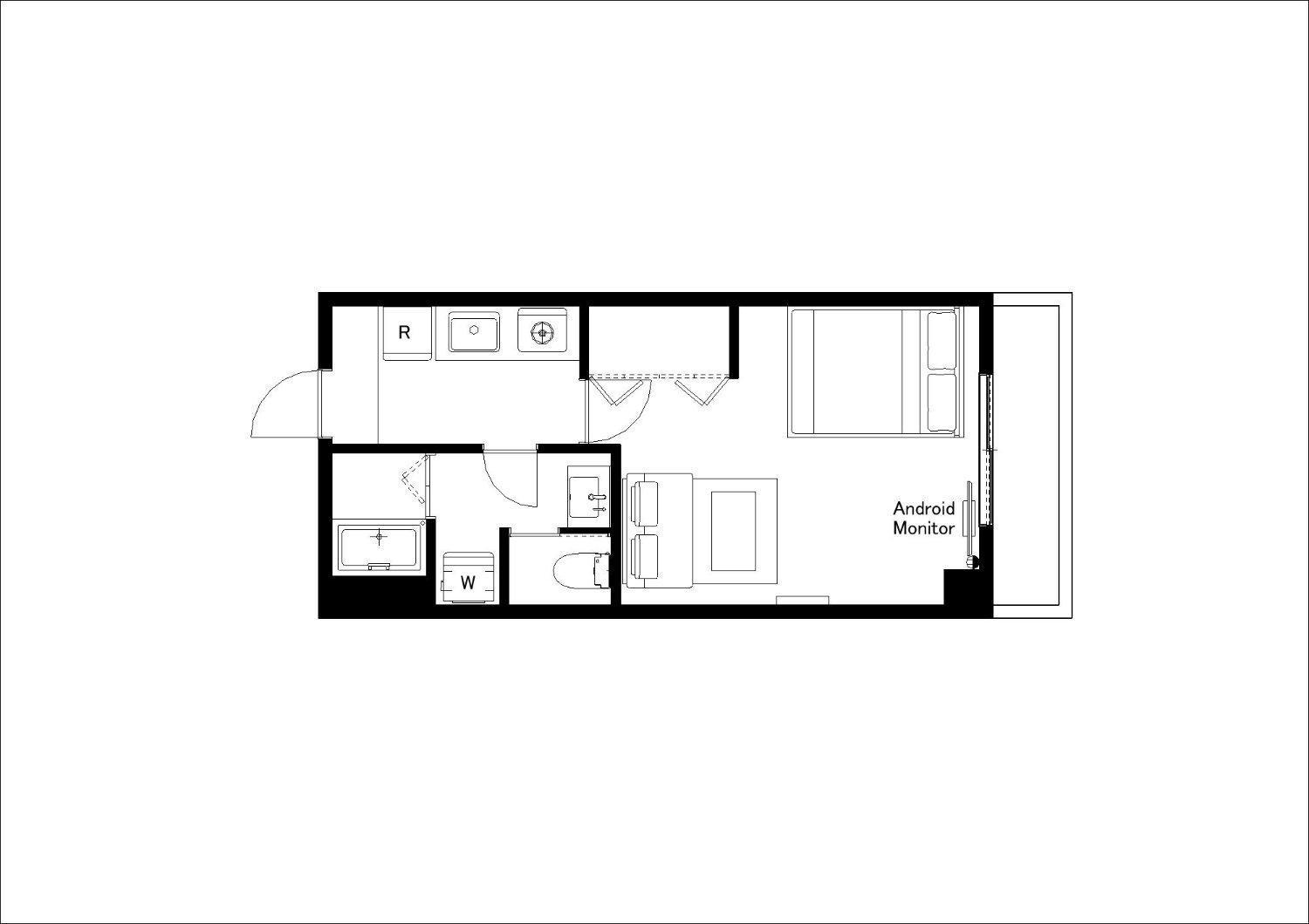 Ferienwohnung Prandre Dg Ōsaka Exterior foto