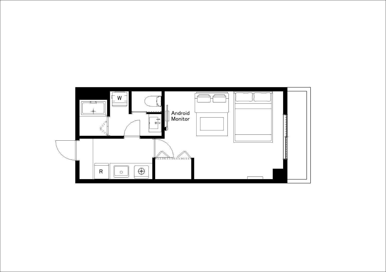 Ferienwohnung Prandre Dg Ōsaka Exterior foto